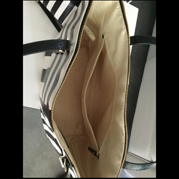 kate spade striped tote - Picture 5 of 8